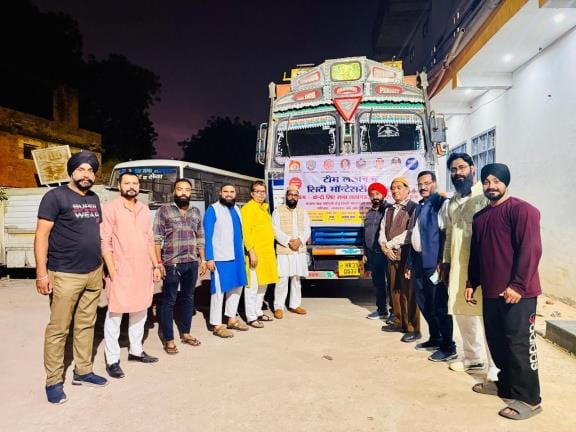 12 tonnes of relief material sent to flood victims in Punjab