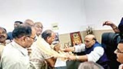 Demand to build a mini stadium from Rajnath