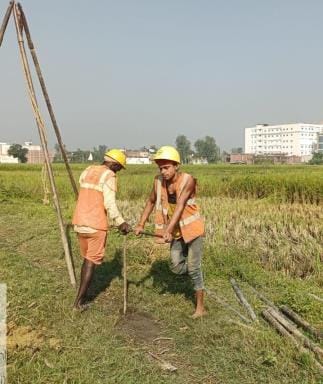 Construction process of Ghugli-Maharajganj-Anandnagar railway line accelerated