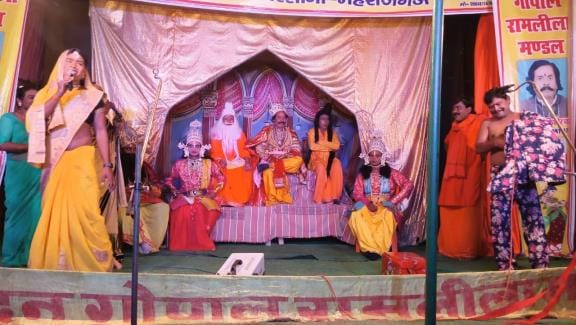 Ramlila: Audience mesmerized by the performance of the artists