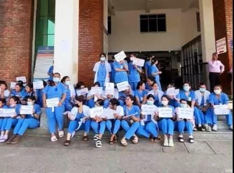 Bhairahawa Medical College nurses go on strike, warn against admitting new patients