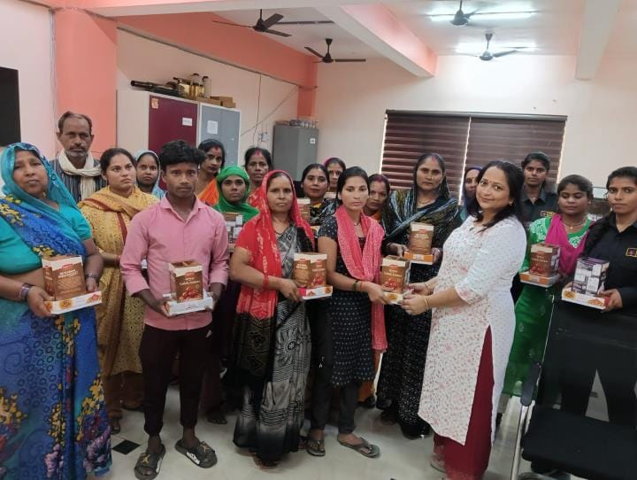 Gifts distributed on the occasion of Diwali