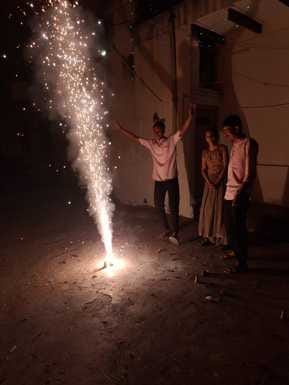 Diwali celebrated with great enthusiasm, people are enthusiastic