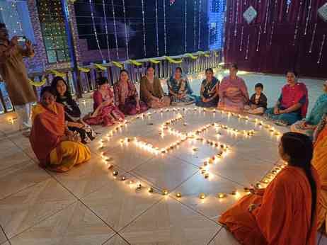 Eco-friendly Diwali celebrated at Divya Jyoti Jagrati Sansthan