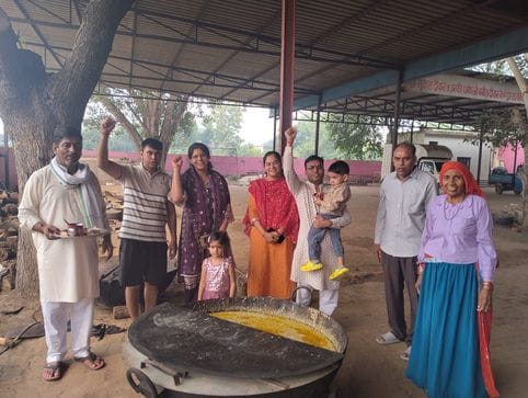 Savamani organized in Shri Goshala Dholposh