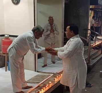 Mewat: A glimpse of shared culture was seen on Diwali