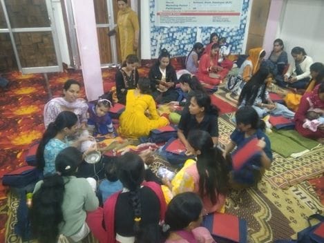 The women of Laxmibai Mahila Mandal Banjal became self-reliant.