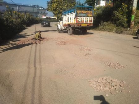 Patchwork begins on old NH in Parwanoo, motorists will get relief