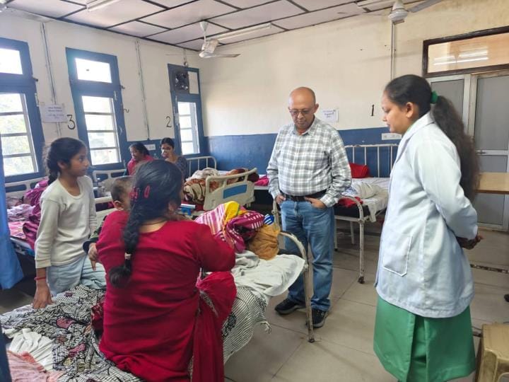 CMO did a surprise inspection of the hospital