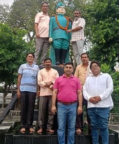 Celebrated the foundation day of the Azad Hind Fauj.