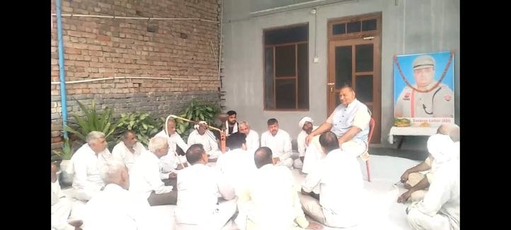 MLA reached to console Sandeep's family members