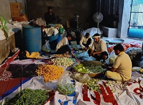 Annakut festival is today, with 3,000 kilograms of prasad prepared.