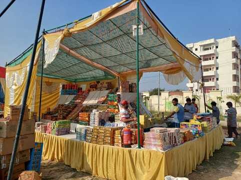 Firecrackers worth Rs 6.5 crore sold in Twin City