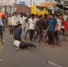 Youth beaten with belts after bike collision, video goes viral