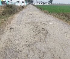 Siddharthnagar News: The road leading to the outskirts of Vasa village is in a dilapidated condition, causing problems for the people