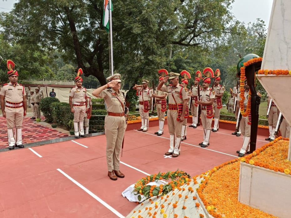 Police personnel remembered their colleagues
