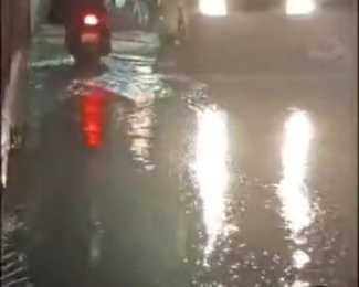 Waterlogging problem in the underpass