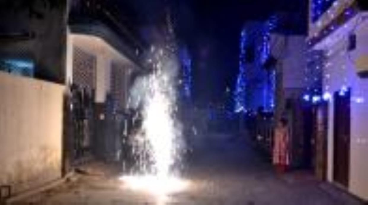 Diwali was a happy one, the redness of lamps shone everywhere for two nights.