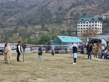 Srinagar, Badminton And Volleyball Tournament, Avantipora Police Organised
