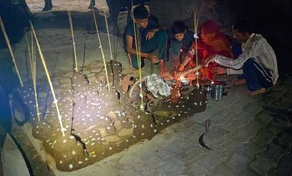 Govardhan festival celebrated in traditional manner