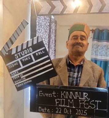 Films based on Kinnaur were screened in Sangla.