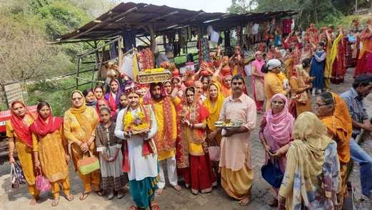 Shrimad Bhagwat Katha begins in Sunhet