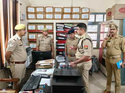 SP Rural inspected the Sardhana CO office.