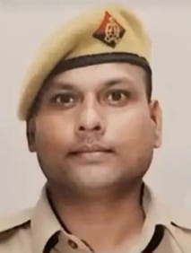 Trainee constable dies in a road accident on Bhadsa Manopur road