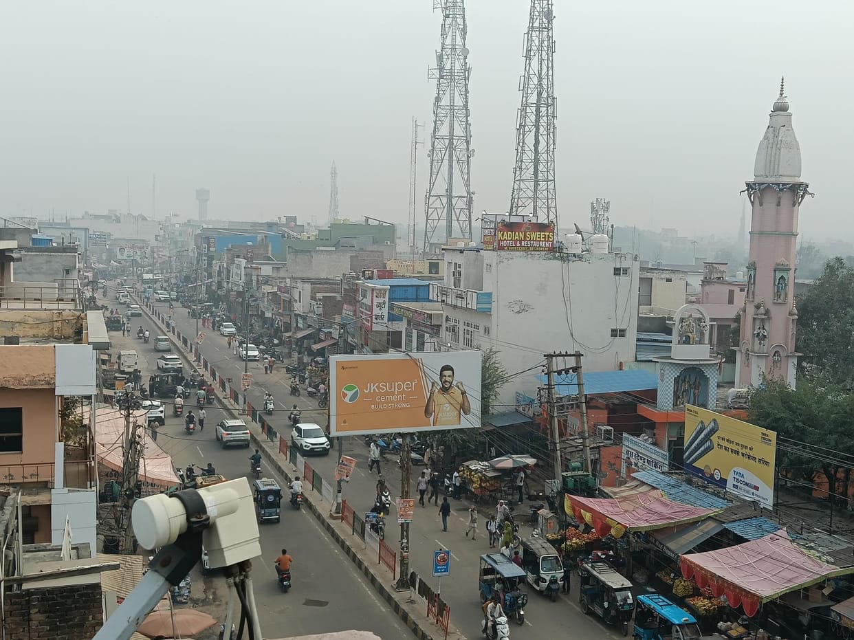 pollution level high in city