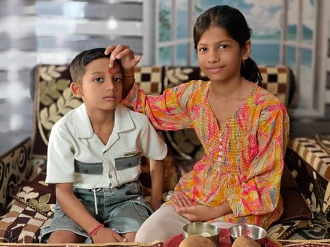 Bhai Dooj... fasting for the long life of brothers