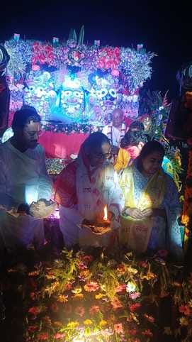 Lord Jagannath's Rath Yatra was carried out with great pomp and show.