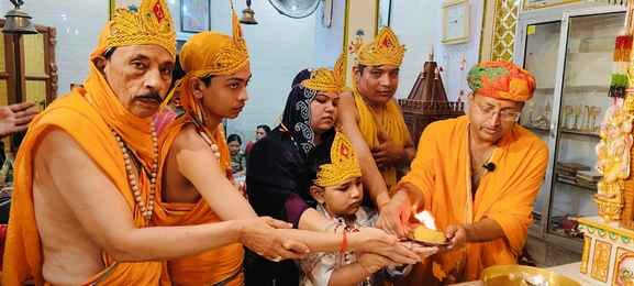 Lord Mahavir Moksha Kalyan Day celebrated with Deepotsav