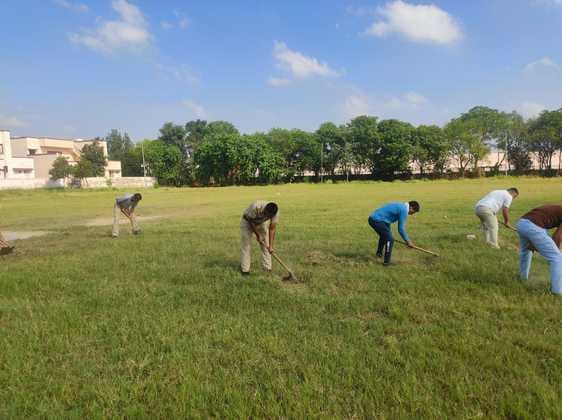 In honour of the sacrifices, the police launched a tree plantation and cleanliness drive.