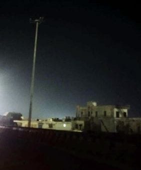 Streetlights on the ROB are out of order, increasing the risk of accidents.
