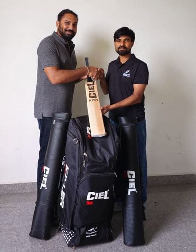 Amit Yadav is the brand ambassador of CIEL Sports