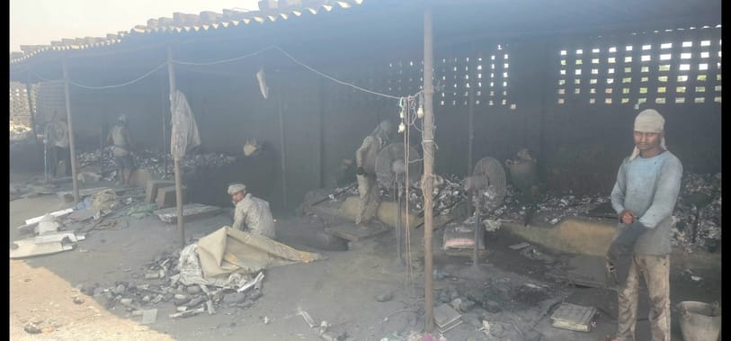Illegal furnaces operating in Gubhana village amid rising pollution