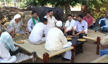 Mahapanchayat at Nanglamal Sugar Mill today