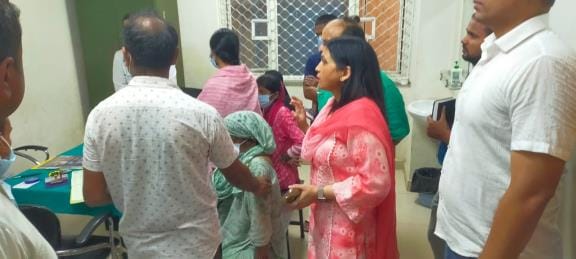 Inspection of OPD, instructions to the staff to remain in uniform