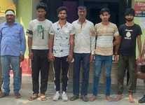 Police arrested six accused of fighting