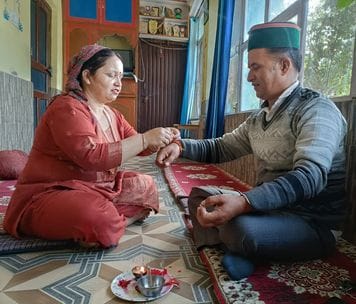 Bhai Dooj festival celebrated in Rampur