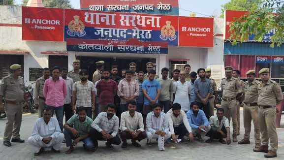 Firing in Kalandi due to election rivalry, 25 accused arrested