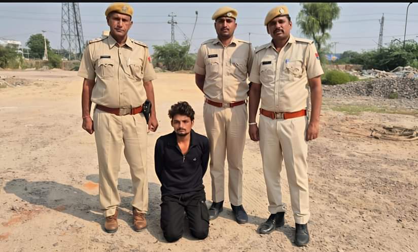 व्यापारी की हत्या करने वाला आरोपी हरियाणा से गिरफ्तार