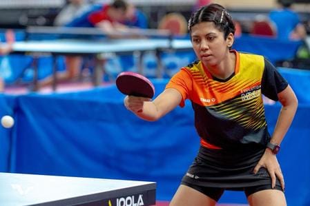Rohtak's daughter Suhana won a bronze medal at the WTT Star Contender Table Tennis Championships.
