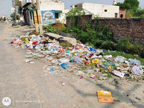 Lakhs of rupees are spent every month on sanitation, and heaps of garbage are piling up in the city.