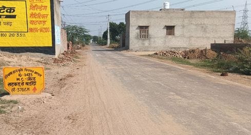 Khatkad to Barodi road work completed at a cost of Rs 1.70 crore