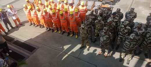 CISF conducted mock drill at Dahar Power House