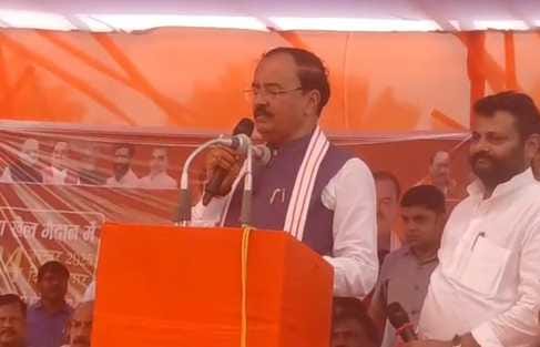 Muzaffarpur Bihar news : dy cm keshav maurya says never vote to oppostion jungleraj will come