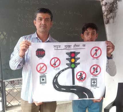 Anas got first place in poster competition
