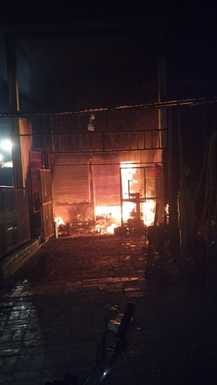 Businessman's wife and daughter burnt alive, son also seriously burnt