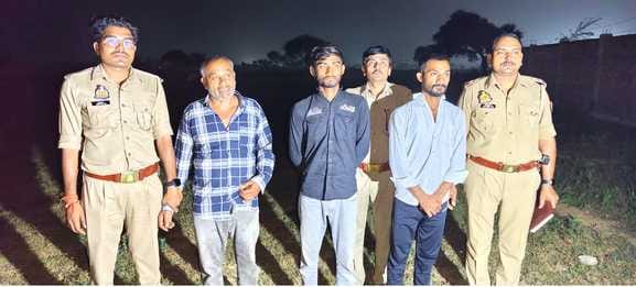 Murder accused history-sheeter, father and associate arrested before reaching Madhya Pradesh